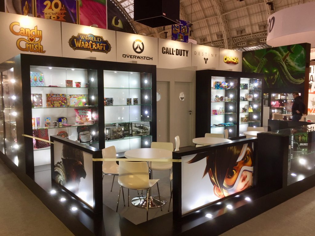 Activision Blizzard Stand - Brand Licensing Europe 2017